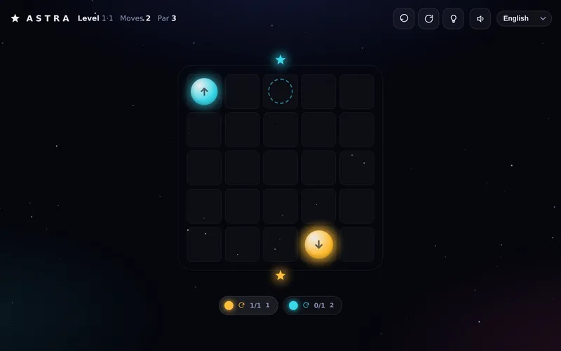 ASTRA — Star Nudging Puzzle