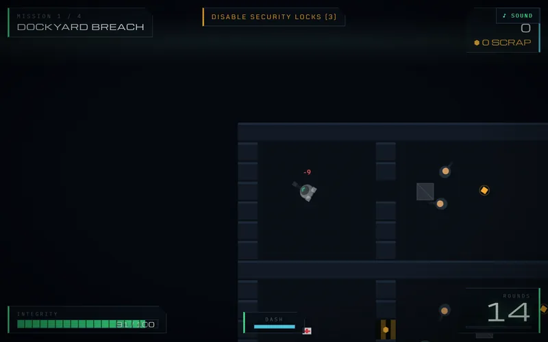 VERDICT-9 — Four missions, one enforcer and a hacking puzzle on every door